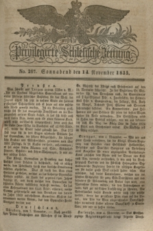 Privilegirte Schlesische Zeitung. 1835, No. 267 (14 November) + dod.