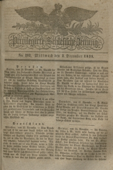 Privilegirte Schlesische Zeitung. 1835, No. 282 (2 December) + dod.