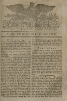 Privilegirte Schlesische Zeitung. 1835, No. 295 (17 December) + dod.
