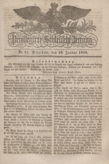 Privilegirte Schlesische Zeitung. 1836, No. 15 (19 Januar) + dod.