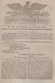 Privilegirte Schlesische Zeitung. 1836, No. 138 (16 Juni) + dod.