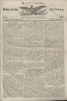 Privilegirte Schlesische Zeitung. 1844, № 19 (23 Januar) + dod.