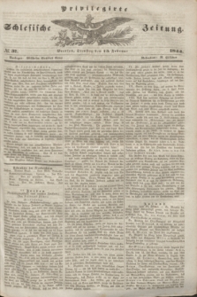 Privilegirte Schlesische Zeitung. 1844, № 37 (13 Februar) + dod.