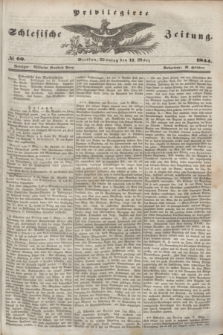 Privilegirte Schlesische Zeitung. 1844, № 60 (11 März) + dod.