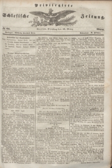 Privilegirte Schlesische Zeitung. 1844, № 61 (12 März) + dod.