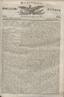 Privilegirte Schlesische Zeitung. 1844, № 63 (14 März) + dod.