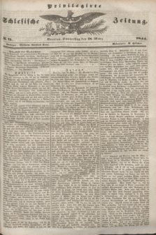 Privilegirte Schlesische Zeitung. 1844, № 75 (28 März) + dod.