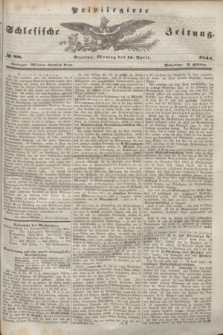 Privilegirte Schlesische Zeitung. 1844, № 88 (15 April) + dod.