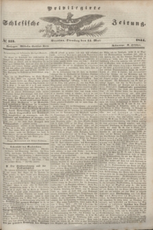 Privilegirte Schlesische Zeitung. 1844, № 112 (14 Mai) + dod.