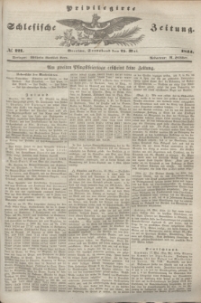 Privilegirte Schlesische Zeitung. 1844, № 121 (25 Mai) + dod.