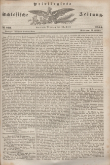 Privilegirte Schlesische Zeitung. 1844, № 163 (15 Juli) + dod.