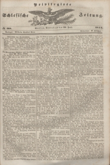 Privilegirte Schlesische Zeitung. 1844, № 168 (20 Juli) + dod.