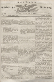 Privilegirte Schlesische Zeitung. 1844, № 179 (2 August) + dod.