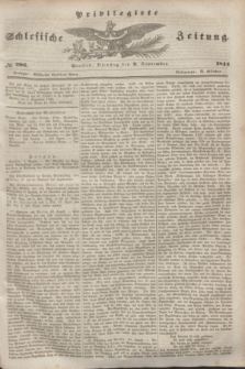 Privilegirte Schlesische Zeitung. 1844, № 206 (3 September) + dod.