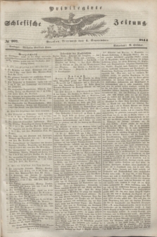 Privilegirte Schlesische Zeitung. 1844, № 207 (4 September) + dod.