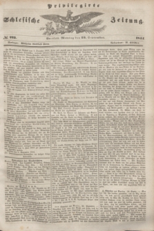 Privilegirte Schlesische Zeitung. 1844, № 223 (23 September) + dod.