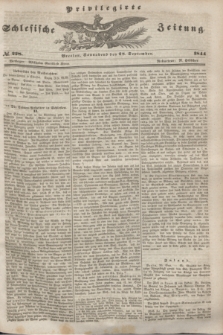 Privilegirte Schlesische Zeitung. 1844, № 228 (28 September) + dod.