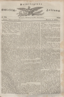 Privilegirte Schlesische Zeitung. 1844, № 229 (30 September) + dod.