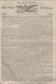 Privilegirte Schlesische Zeitung. 1844, № 234 (5 October) + dod.