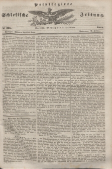 Privilegirte Schlesische Zeitung. 1844, № 235 (7 October) + dod.