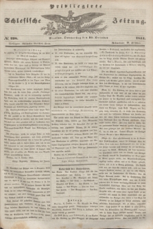 Privilegirte Schlesische Zeitung. 1844, № 238 (10 October) + dod.