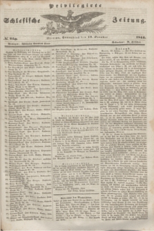 Privilegirte Schlesische Zeitung. 1844, № 240 (12 October) + dod.