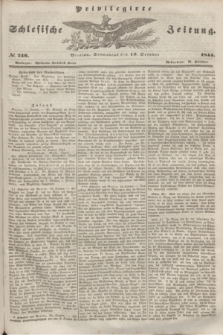 Privilegirte Schlesische Zeitung. 1844, № 246 (19 October) + dod.