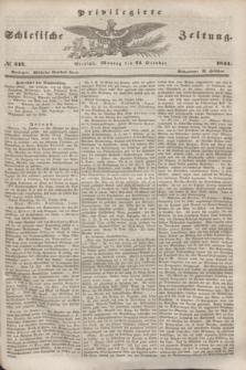 Privilegirte Schlesische Zeitung. 1844, № 247 (21 October) + dod.