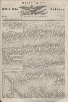 Privilegirte Schlesische Zeitung. 1844, № 252 (26 October) + dod.