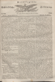 Privilegirte Schlesische Zeitung. 1844, № 256 (31 October) + dod.
