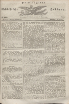 Privilegirte Schlesische Zeitung. 1844, № 258 (2 November) + dod.