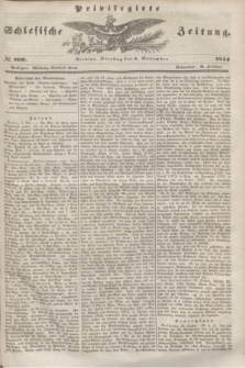 Privilegirte Schlesische Zeitung. 1844, № 260 (5 November) + dod.