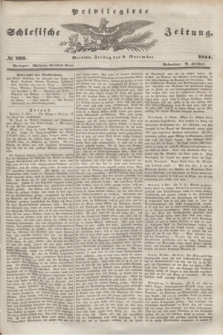 Privilegirte Schlesische Zeitung. 1844, № 263 (8 November)
