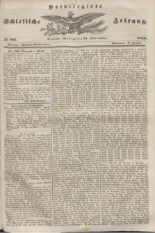 Privilegirte Schlesische Zeitung. 1844, № 265 (11 November) + dod.