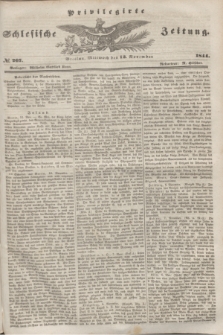 Privilegirte Schlesische Zeitung. 1844, № 267 (13 November) + dod.