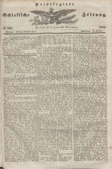 Privilegirte Schlesische Zeitung. 1844, № 269 (15 November) + dod.