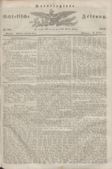 Privilegirte Schlesische Zeitung. 1844, № 271 (18 November) + dod.