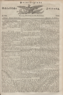 Privilegirte Schlesische Zeitung. 1844, № 273 (20 November) + dod.