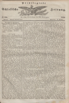 Privilegirte Schlesische Zeitung. 1844, № 276 (23 November) + dod.