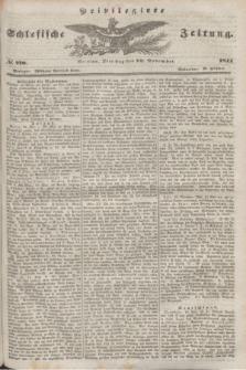Privilegirte Schlesische Zeitung. 1844, № 278 (26 November) + dod.