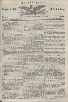 Privilegirte Schlesische Zeitung. 1844, № 294 (14 December) + dod.