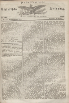 Privilegirte Schlesische Zeitung. 1844, № 296 (17 December) + dod.