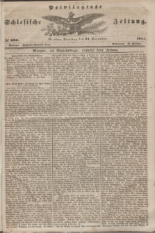 Privilegirte Schlesische Zeitung. 1844, № 306 (31 December) + dod.