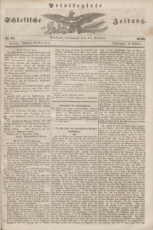 Privilegirte Schlesische Zeitung. 1845, № 12 (15 Januar) + dod.