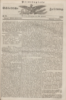 Privilegirte Schlesische Zeitung. 1845, № 24 (29 Januar)
