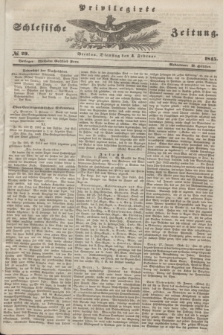 Privilegirte Schlesische Zeitung. 1845, № 29 (4 Februar) + dod.