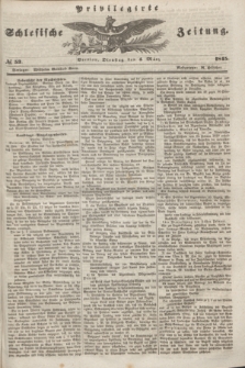Privilegirte Schlesische Zeitung. 1845, № 53 (4 März) + dod.
