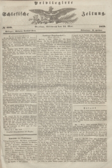 Privilegirte Schlesische Zeitung. 1845, № 109 (14 Mai) + dod.