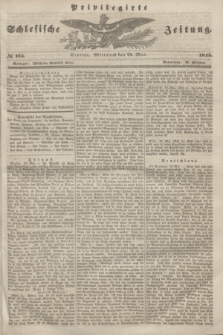 Privilegirte Schlesische Zeitung. 1845, № 115 (21 Mai) + dod.
