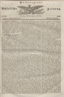 Privilegirte Schlesische Zeitung. 1845, № 121 (28 Mai) + dod.